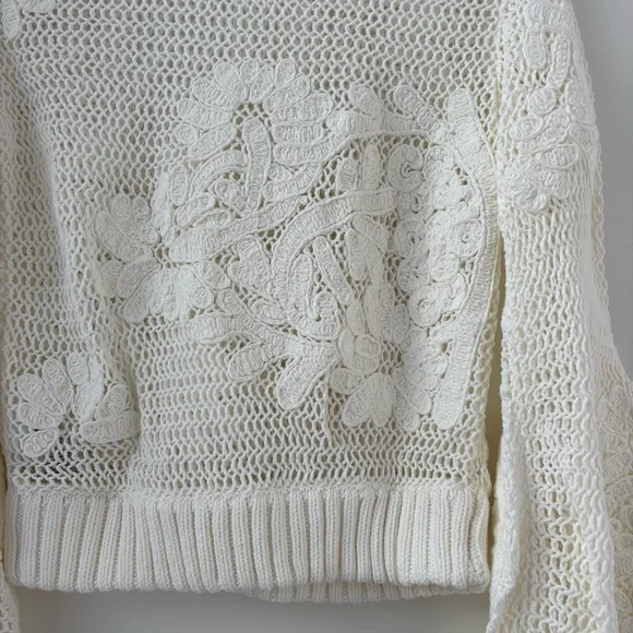 FARM Rio White Sweater - Picture 5 of 16